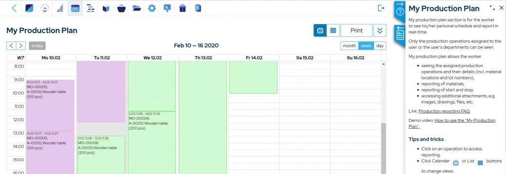 Production-plan