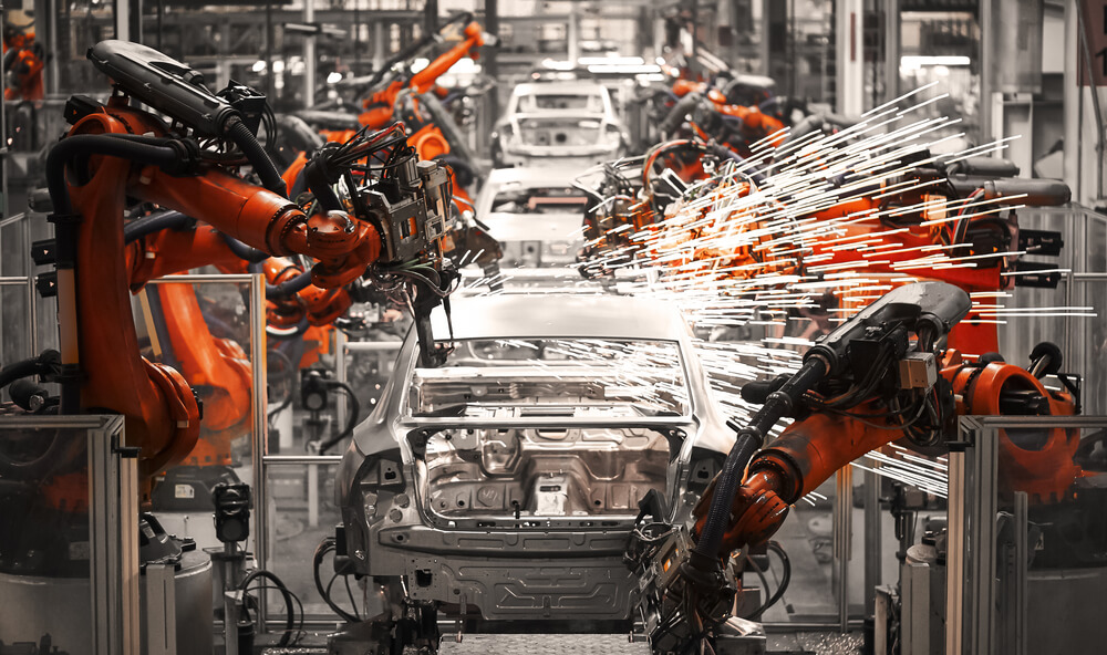 Automobile-assembly-line-production