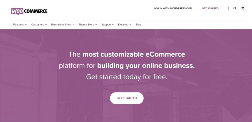 WooCommerce open-source e-commerce plugin for WordPress