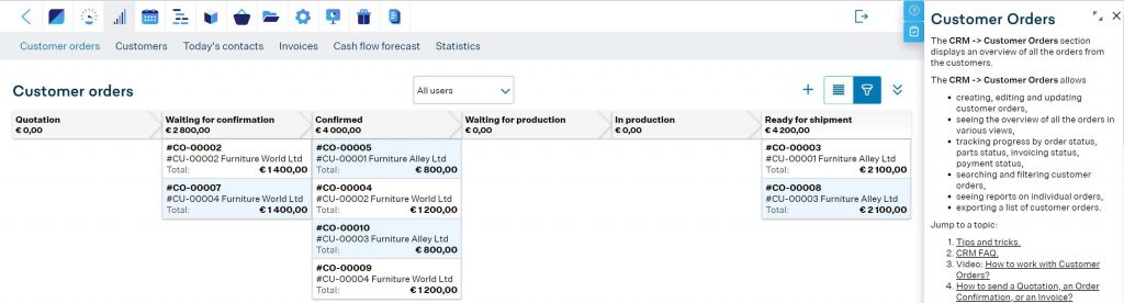 production-planning-customer-orders