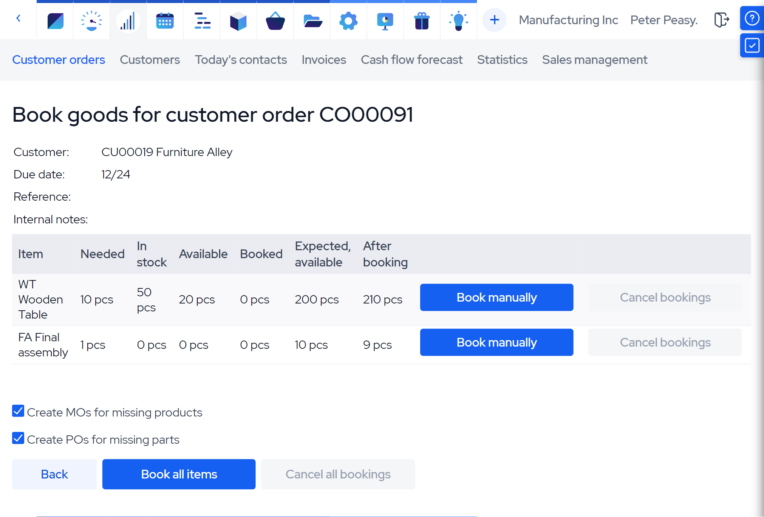Work-in-Process (WIP) Tracking Software book goods for mo